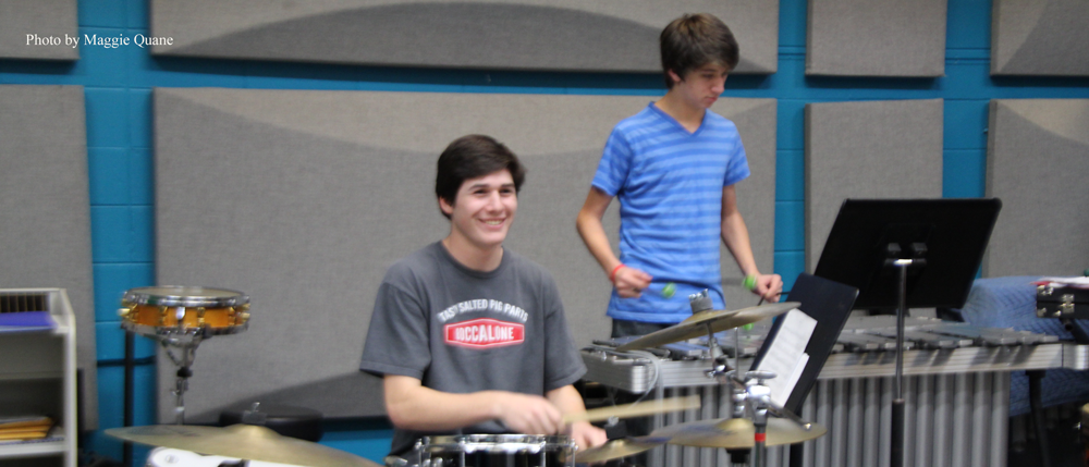 Perfecting the beat: d219 percussion workshop