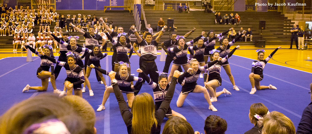 Cheer conference champs: Viking cheerleaders take first