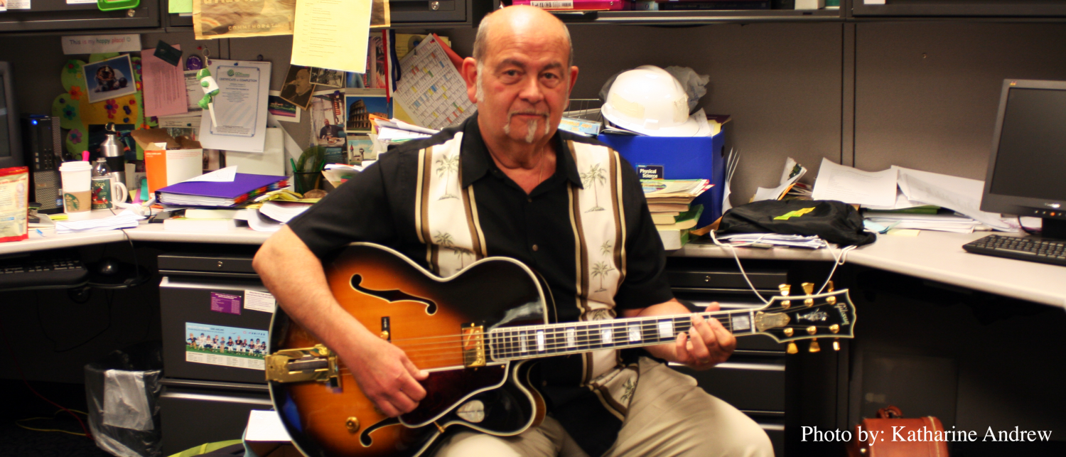 Science teacher Asaro to put down the test tubes, pick up his guitar