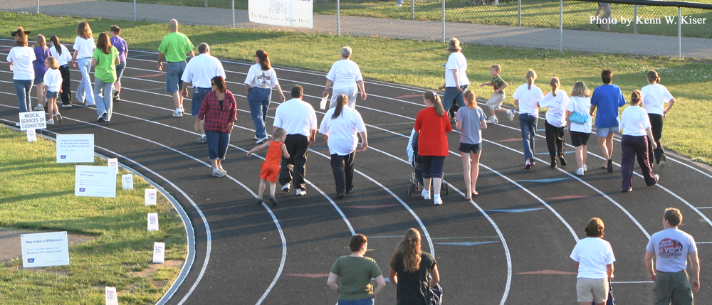 Relay for Life relays for three national awards