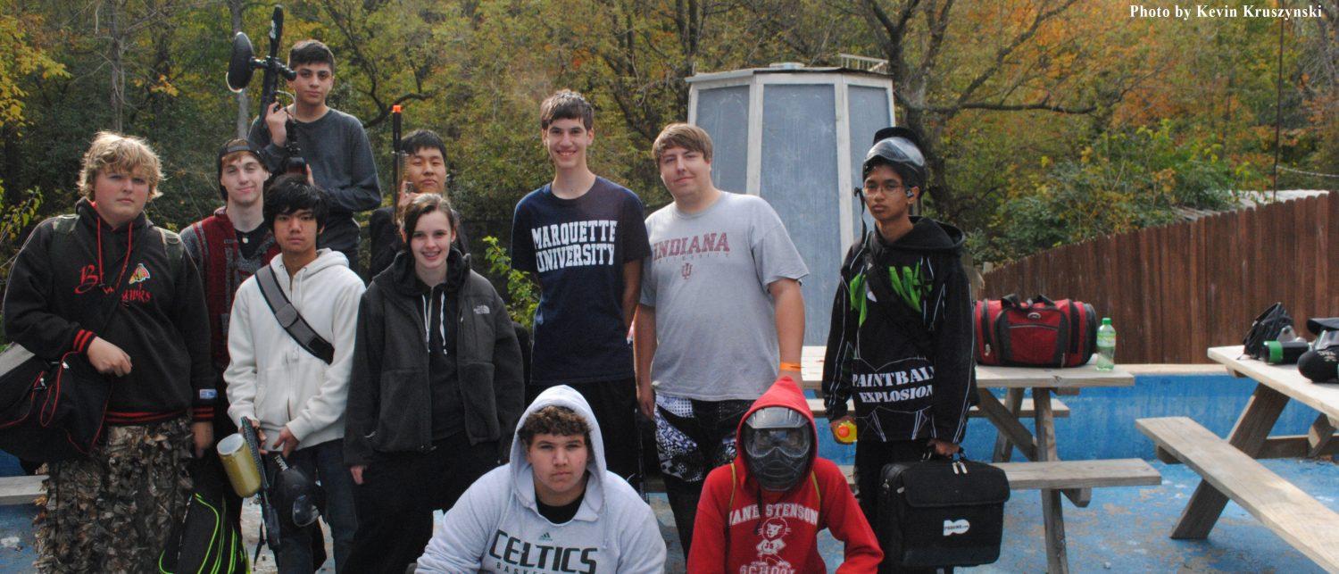 Paintball Clubs first outing of the year