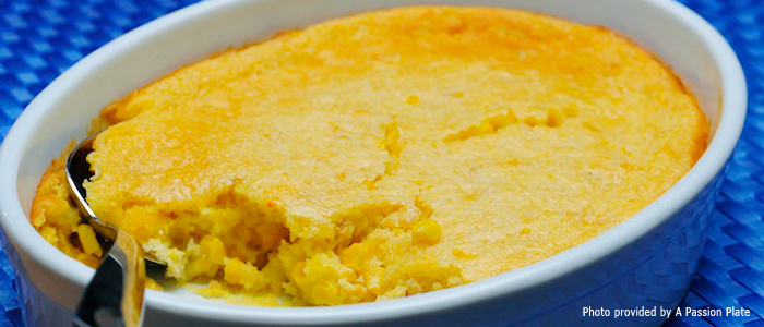 Rise to the Thanksgiving season with corn souffle