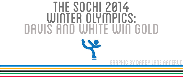 Davis and White win gold for the USA at the Sochi 2014 Winter Olympics