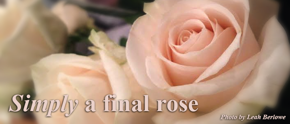 Simply a final rose