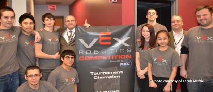 Engineering club takes robotics to the big leagues