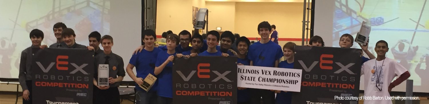 Niles+North+VEX+Robotics+team+wins+state