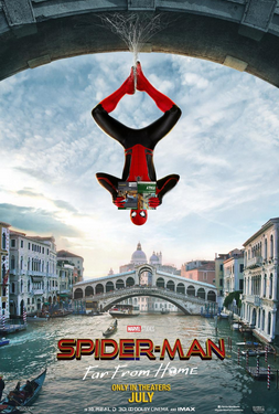 Official poster for Spider-Man: Far From Home Courtesy of Sony, Marvel
