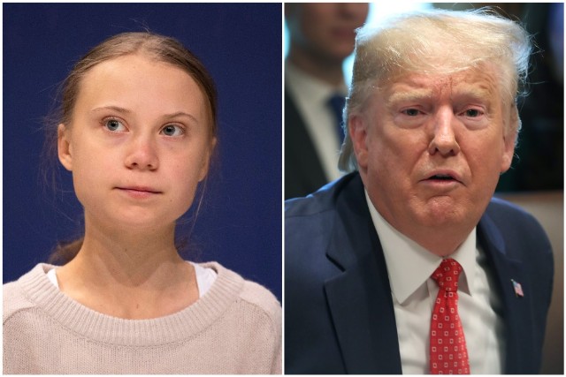 Greta Thunberg is named Time Magazines 2019 Person of the Year as Trump keeps his comments on Twitter.