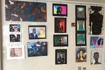 NN Art Class makes tribute to Black History Month