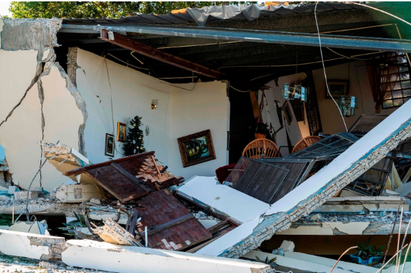 Dozens of homes were destroyed in Puerto Ricos most recent earthquake.