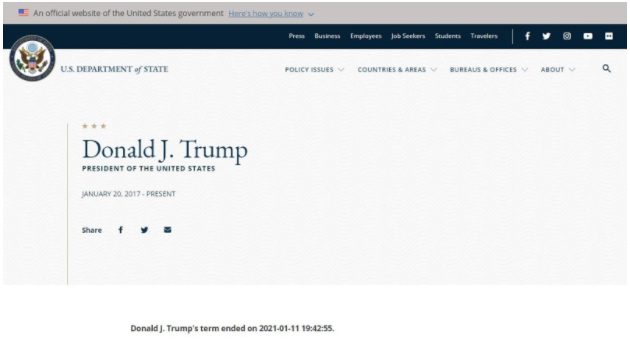 Trump%2C+Pence%E2%80%99s+pages+on+State+Department+site+hacked