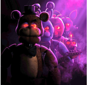 Poster used to promote Five Nights at Freddys