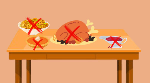 Traditional Thanksgiving feast foods fail to satisfy