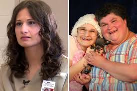 Gypsy Rose Blanchard in a recent picture beside one from earlier in her life. 