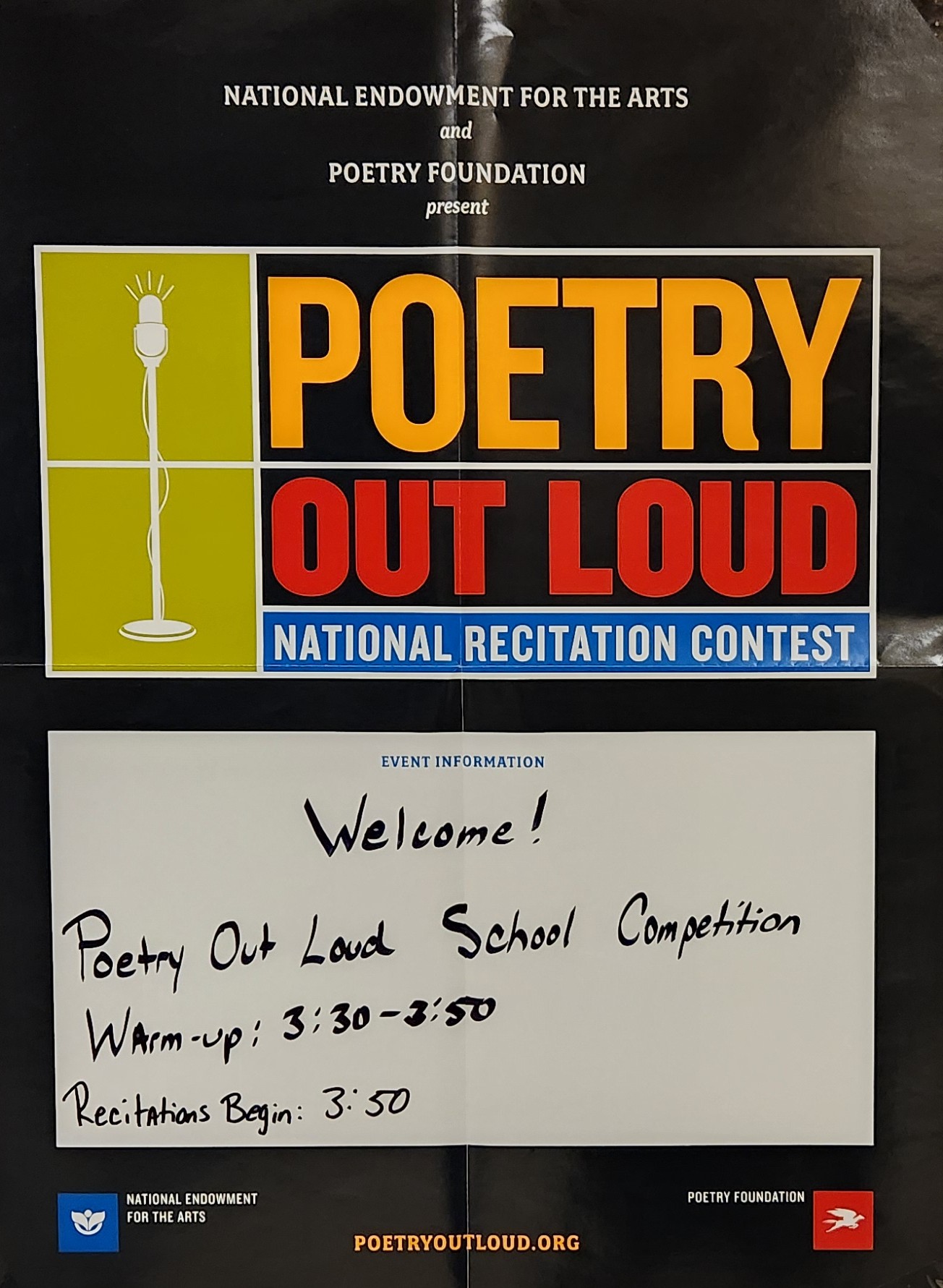 Poetry Out Loud competition showcases art of spoken word literature ...