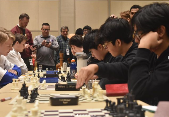 The Chess team traveled to Peoria Feb. 9-10 for State, placing 22nd.