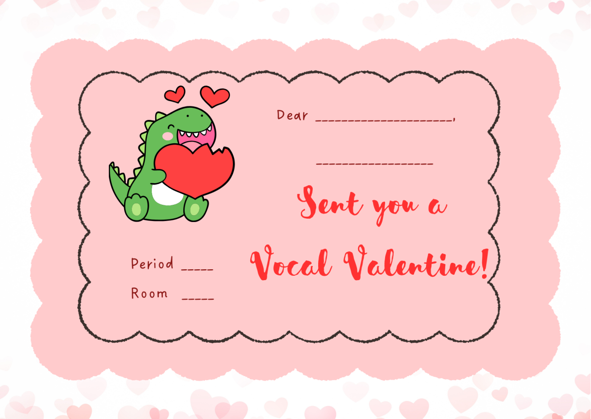 What could possibly be the one thing every lovebird longs for? A vocal Valentine, of course! 