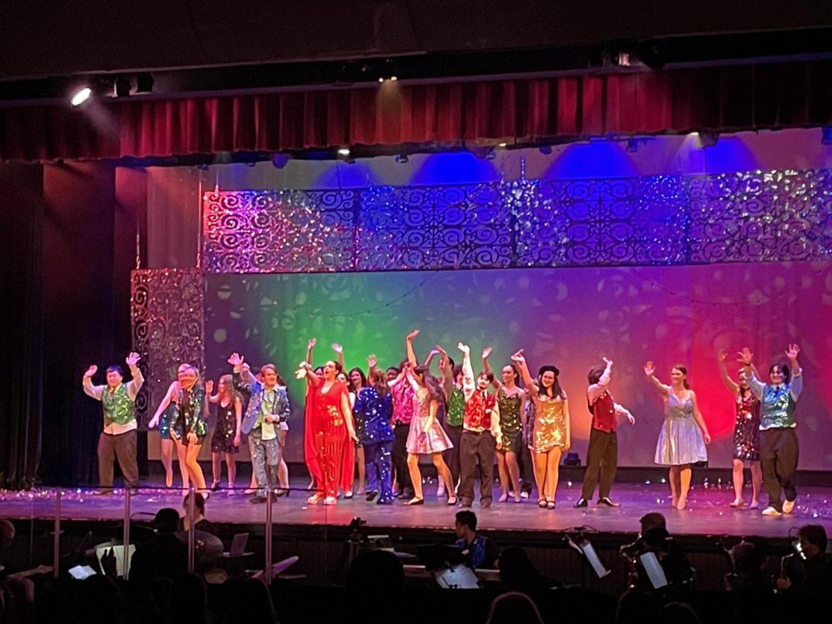 The Proms curtain call at the community performance on March 8. Performances will continue this weekend, March 8 at 7 pm and March 9 at 2 pm and 7 pm. 