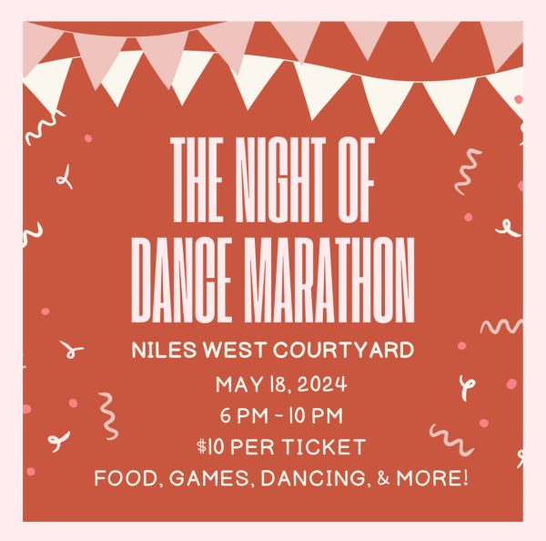 Dance Marathon celebrates its annual Night of celebration this Saturday May 18 in Niles Wests courtyard.