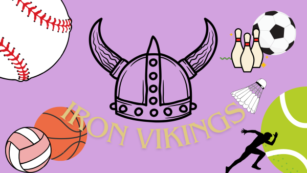 Athletes who have participated in a sport for three seasons each school year are awarded the Iron Viking title at the Awards of Distinction every year.