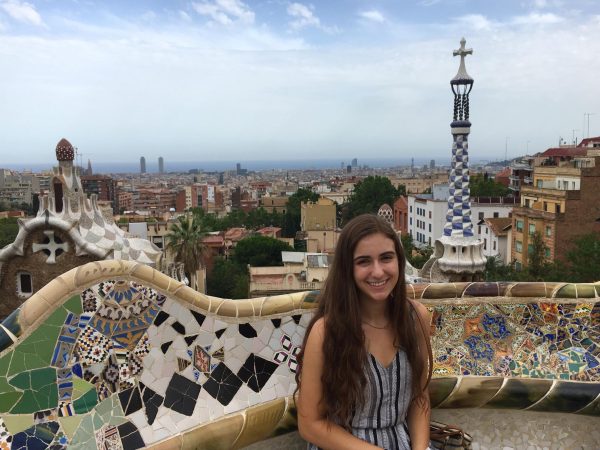 Elizabeth Schack on her trip to Barcelona, Spain