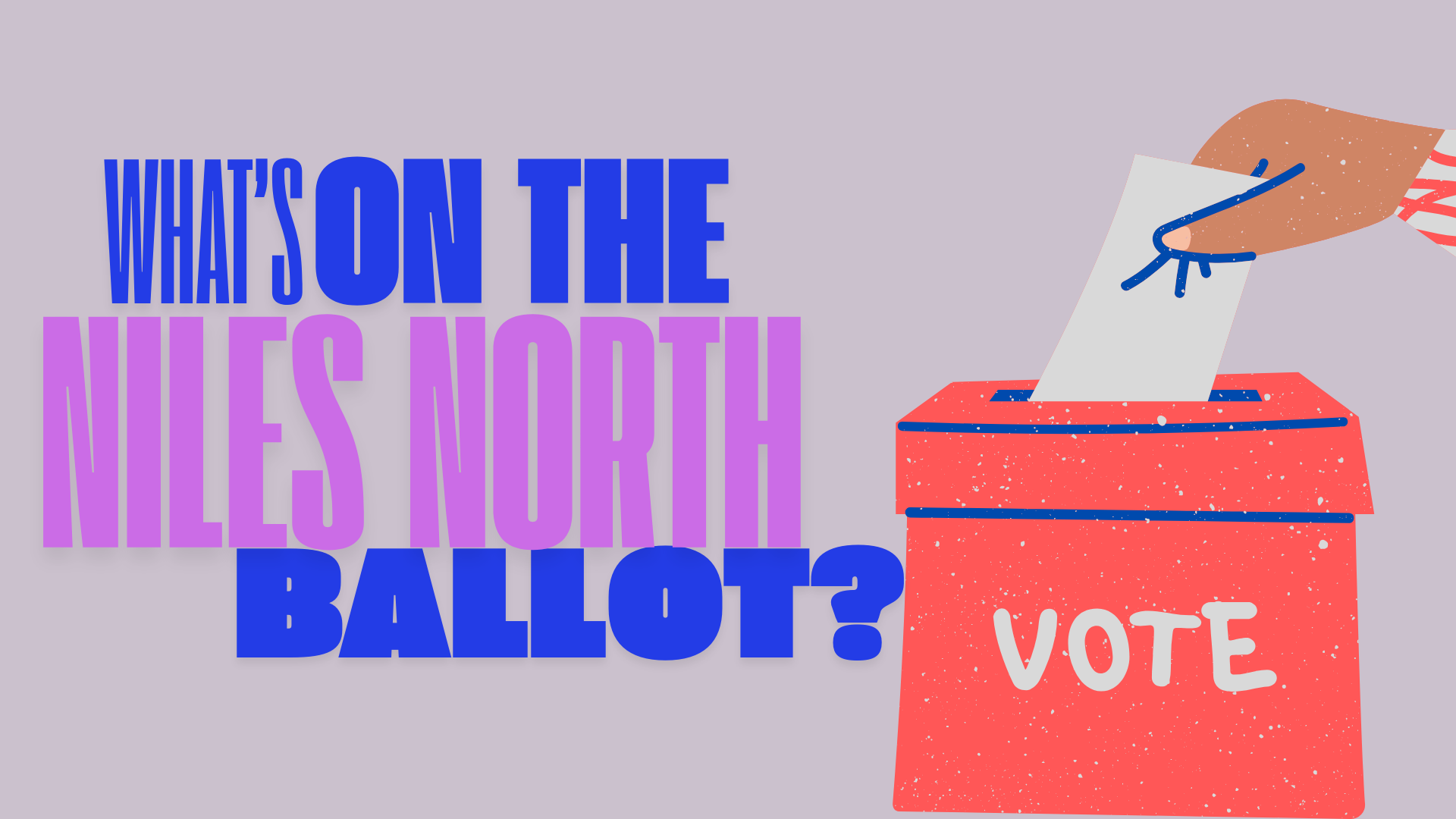 Niles North voters are most concerned with abortion, immigration, and gun control.