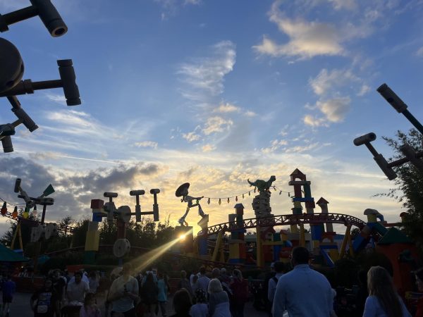 Toy Story Land at Hollywood Studios at Disney World in Orlando, Florida