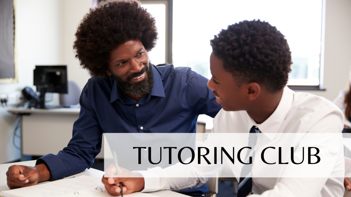 A tutor teaching somebody else.