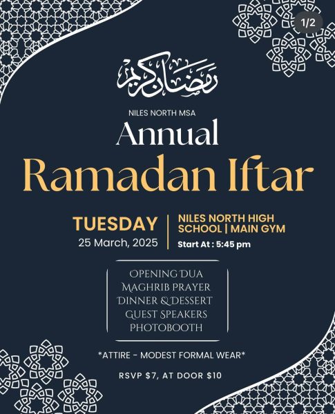 Celebrate Ramadan with North's MSA. 