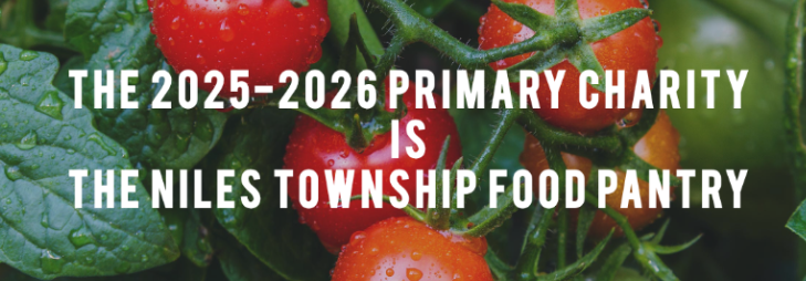 The 2025-2026 Dance Marathon Primary Beneficiary is the Niles Township Food Pantry. 