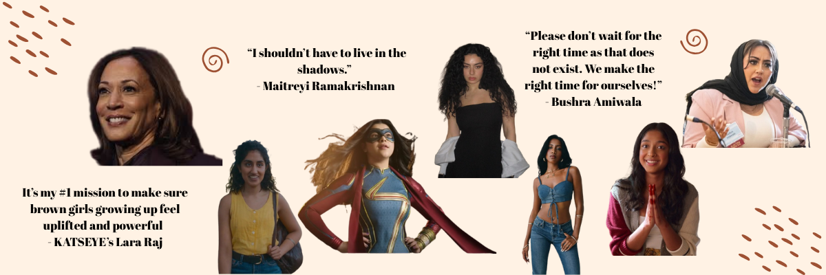 South Asian women have been seen growing on the media but still isn't enough. 