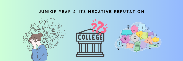 Halfway there, fully aware, the negative reputation of junior year