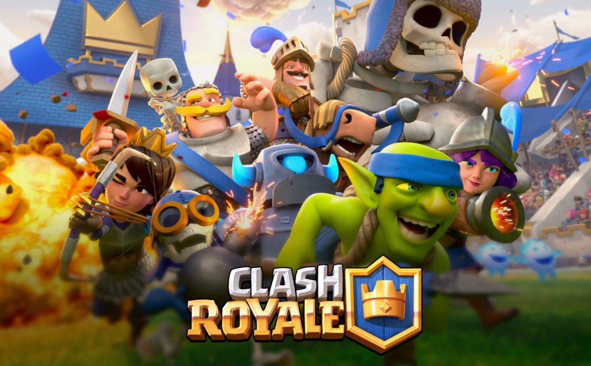Supercell's promotional image of Clash Royale, image from Google Play