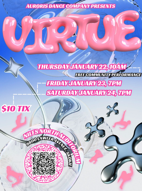 Auroris Dance Company's annual performance, "Virtue" will take place Jan. 22-24. 
