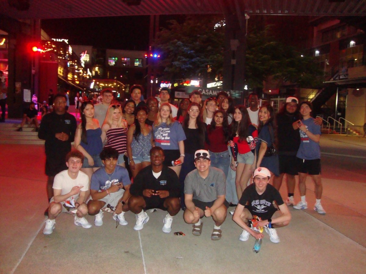 A photo from Niles North DECA's 2026 trip to Nationals in Atlanta.